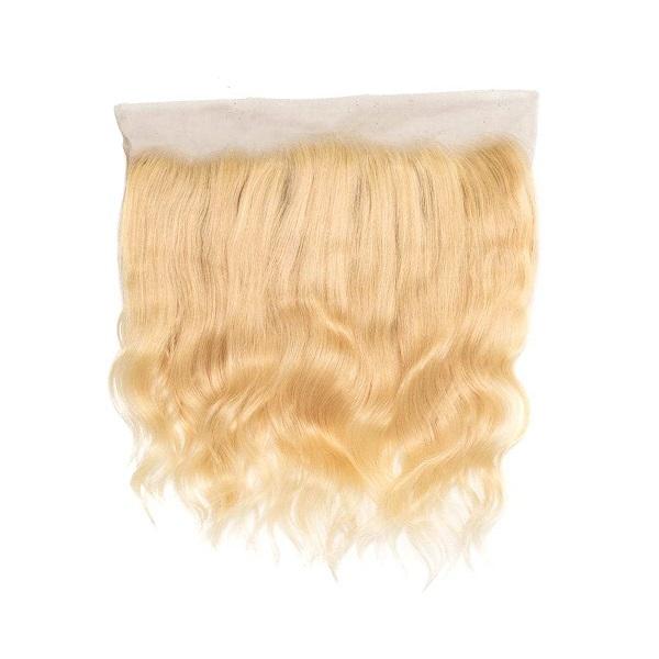 Russian Blonde Wavy Frontal (13X4)