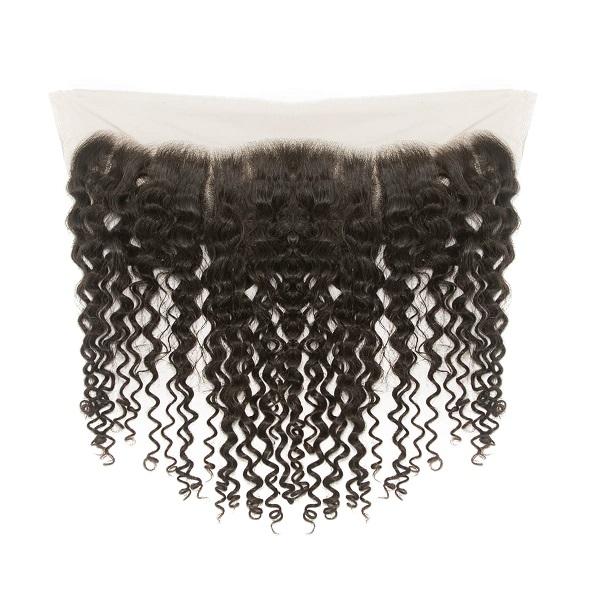 Brazilian Curly Frontal (13x4)