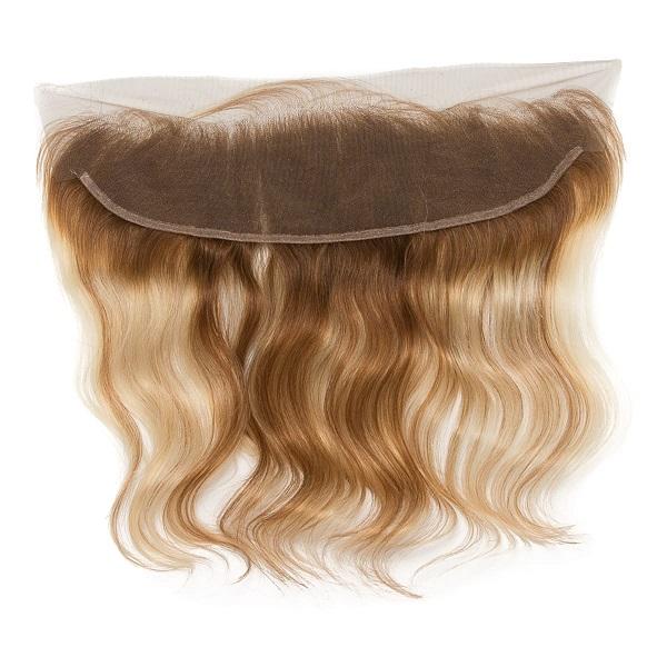 Blonde Swirl Indian Wavy Frontal (13x4)