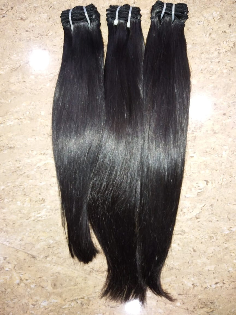 Straight Black Hair Bundle Deals