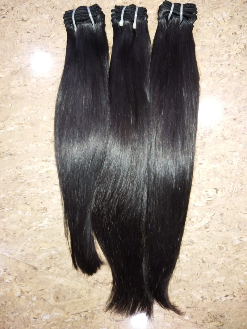 Straight Black Hair Bundle Deals