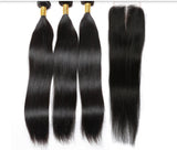 Straight Black Hair Bundle Deals