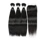 Straight Black Hair Bundle Deals