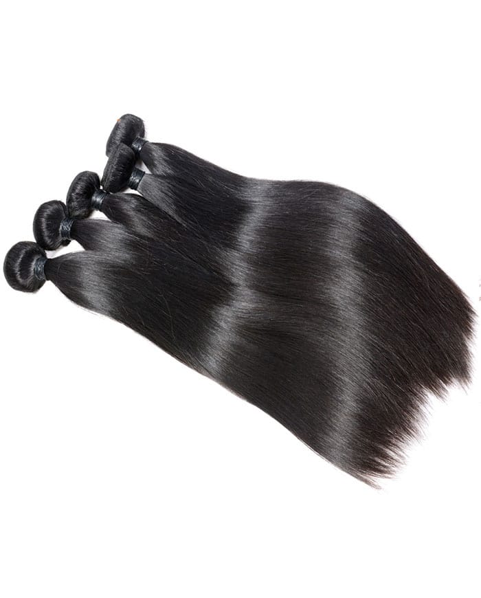 Straight Black Hair Bundle Deals